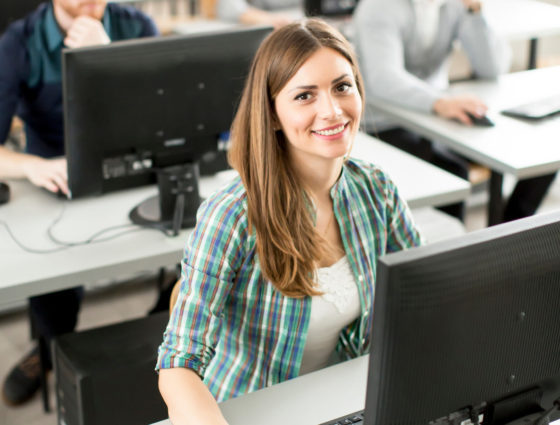 Students in the classroom
